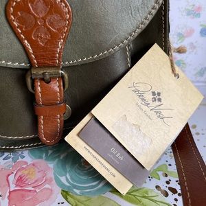 Patricia Nash Oil Rub Italian Leather bag